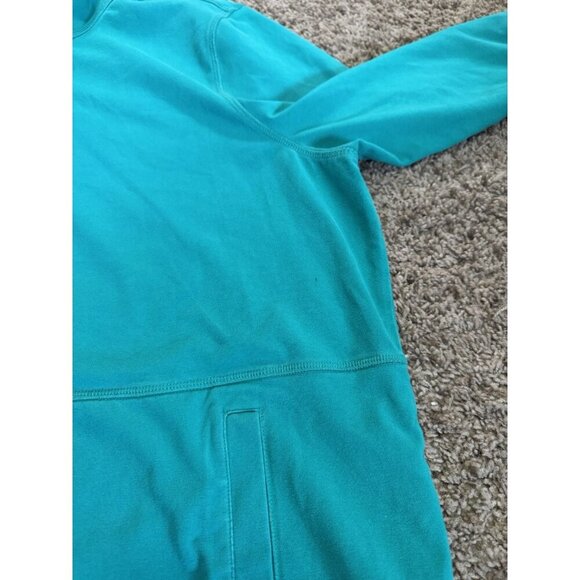T by Talbots Full Zip Lightweight Jacket Pockets Green Sz 3X Pet Yoga Track READ - Picture 6 of 10
